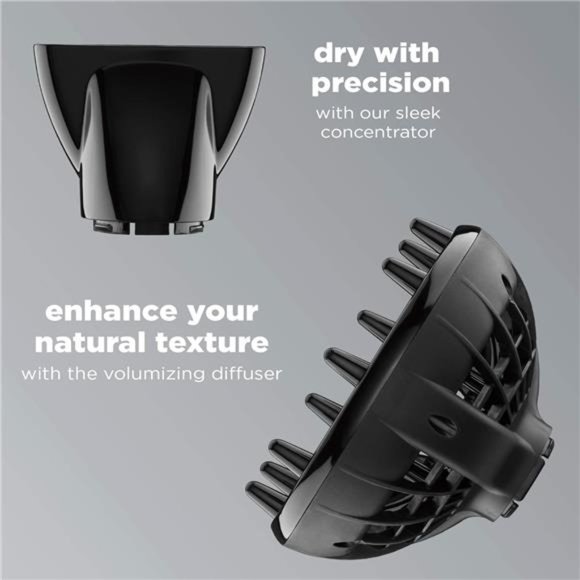 Hair Dryer with Innovative Diffuser, 1875W Hair Dryer, Innovative Diffuser - Picture 6 of 7